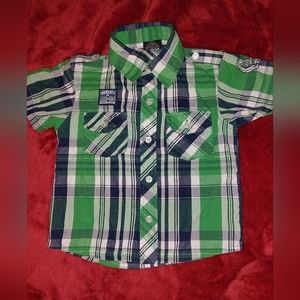 American Hero Boys Button Down Shirt